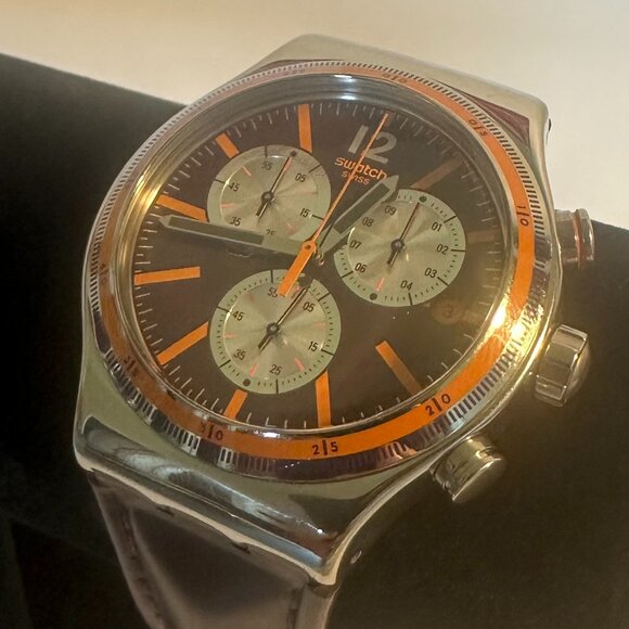 Swatch Irony PRISIONER Chronograph Watch YVS413 43 - Picture 9 of 10